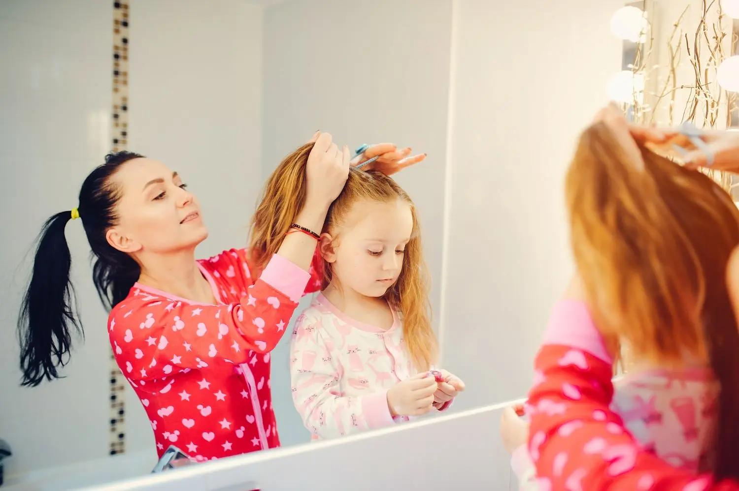 Little Kidz Crown Mother’s Day Special Adorable Matching Hairstyles for Moms & Kids in New Jersey